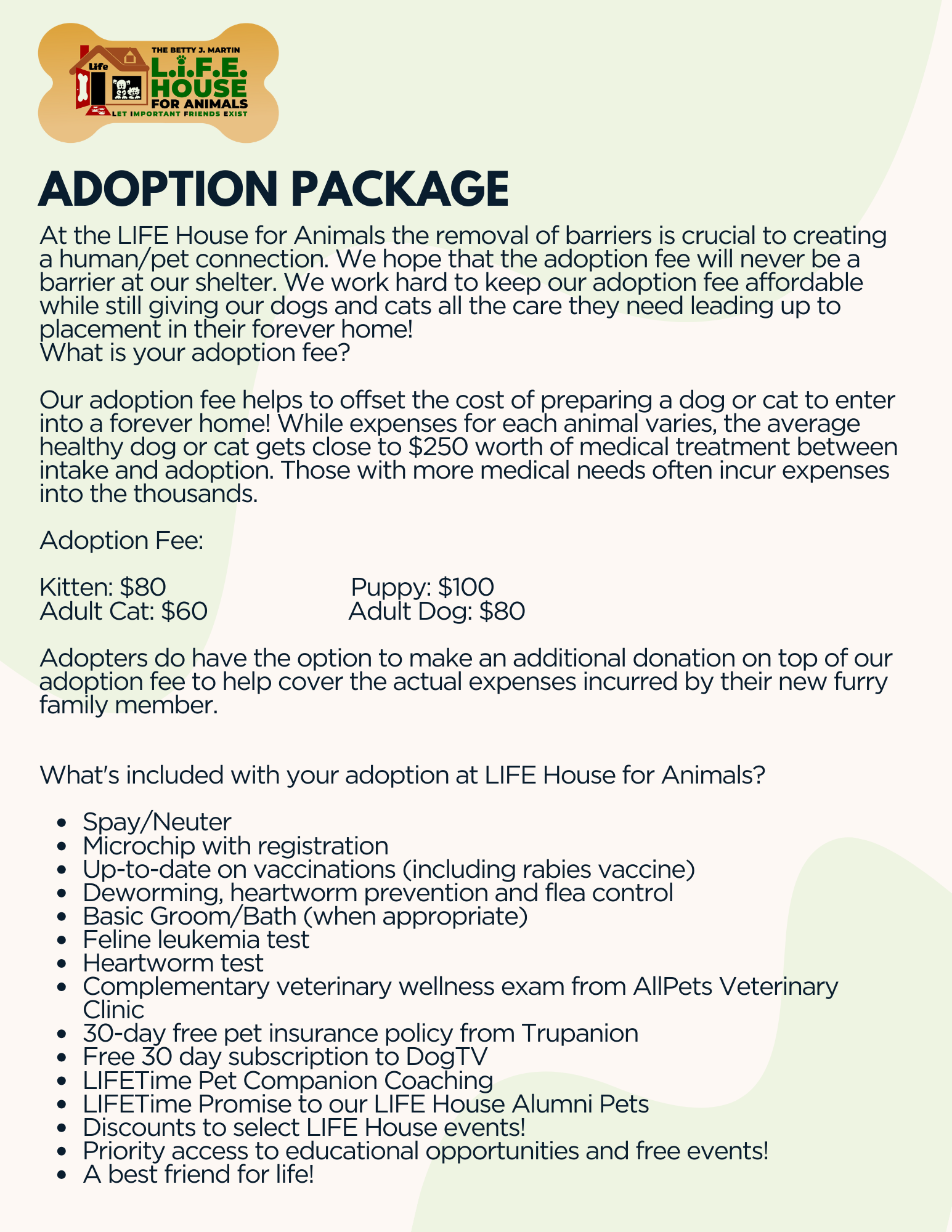 HANDOUT-Adoption Package2025 pricing